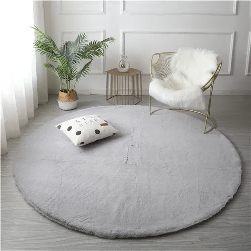 Faux Rabbit Fur Rug - Multiple colours and sizes available