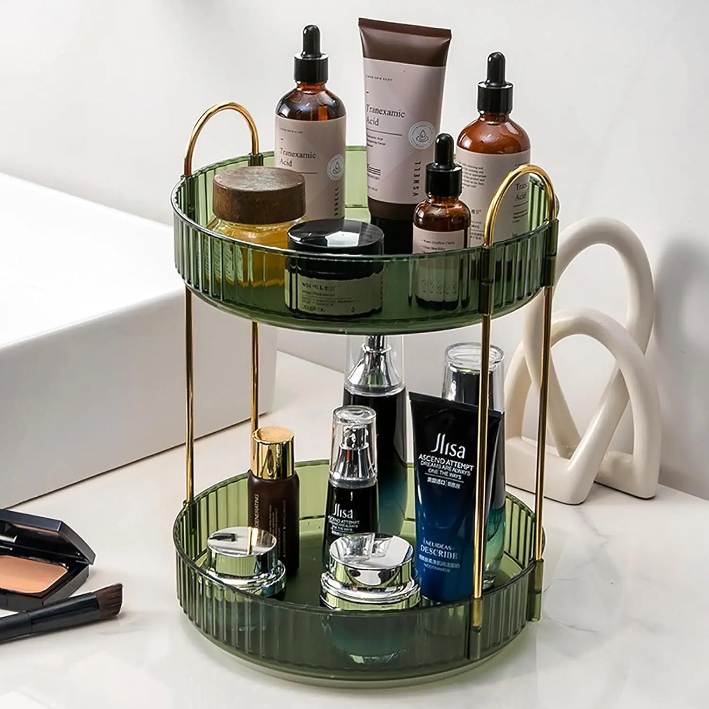 Two-Tier Rotating Organiser