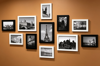 Architectural Picture Wall Frames (11 pieces)