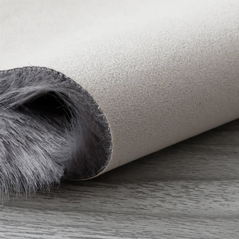 Round Fur Rug - Multiple colours and sizes available