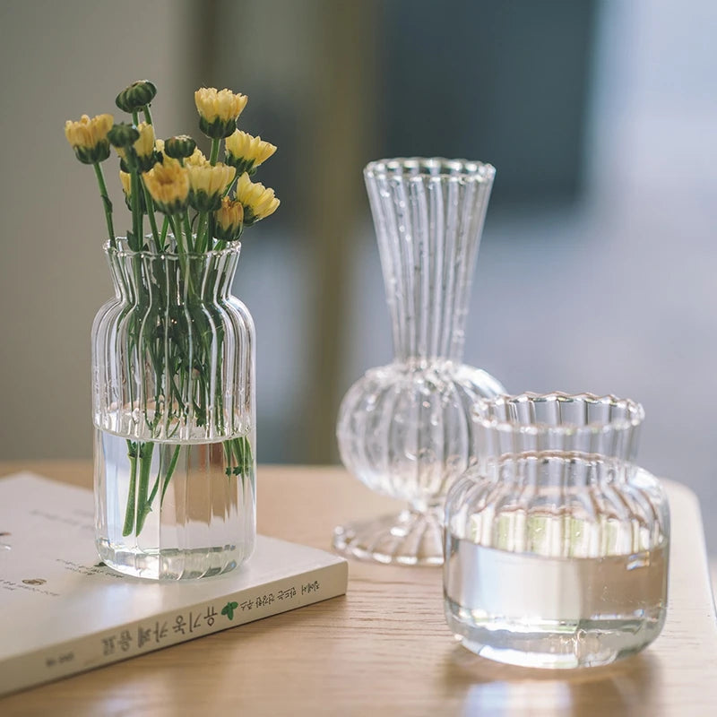 Transparent Glass Vases