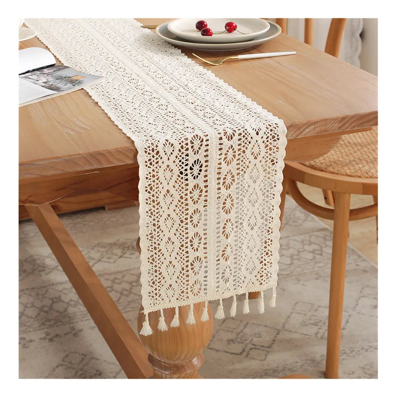 Table Runner Lace Style - Multiple sizes and styles available