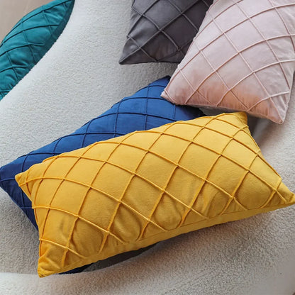 Velvet Textured Cushion Covers