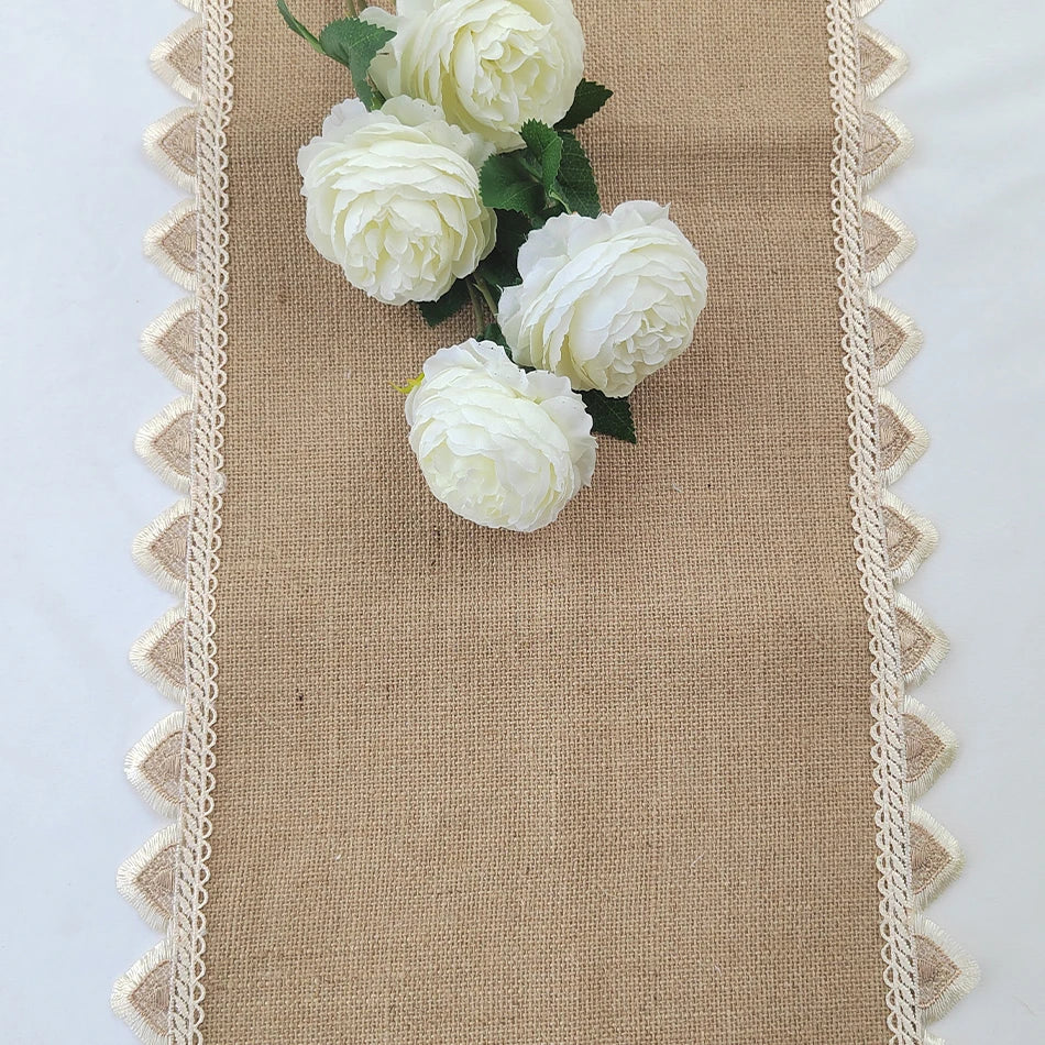 Table Runner Linen Style - Multiple sizes and styles available