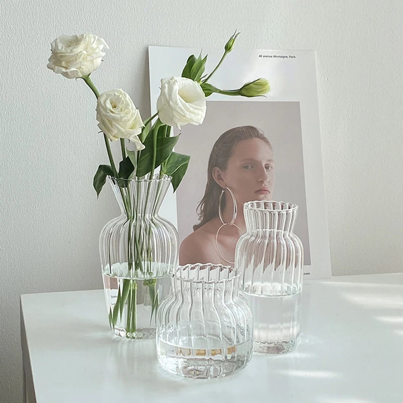Transparent Glass Vases