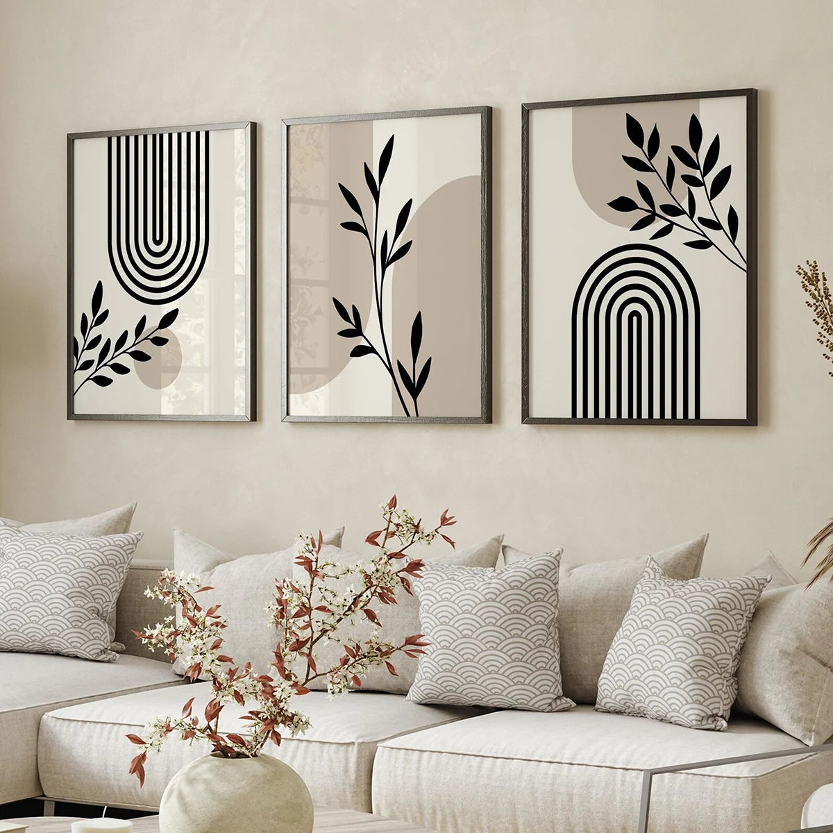 3 pieces Botanical Posters - Multiple sizes