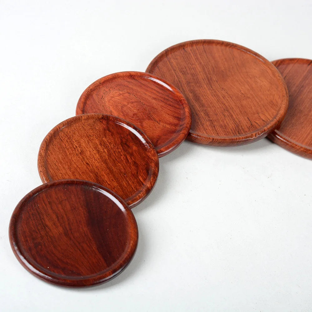 Round Rosewood Coasters - Different sizes available