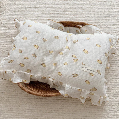 Ruffle Edge Gauze Pillow Cases