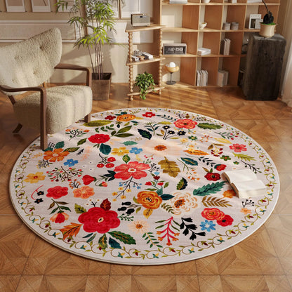 Decorative Round Rug - Multiple colours and sizes available