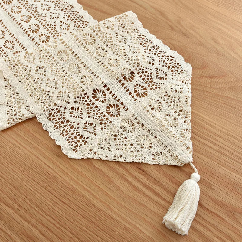 Table Runner Lace Style - Multiple sizes and styles available