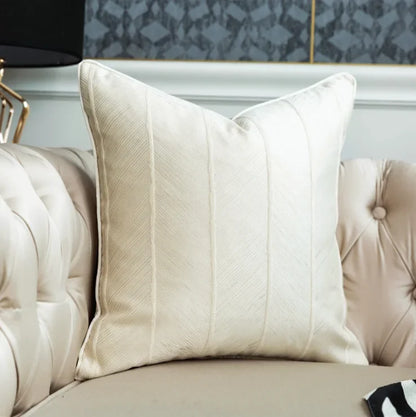 Light Luxury Feel Jacquard Cushion Covers