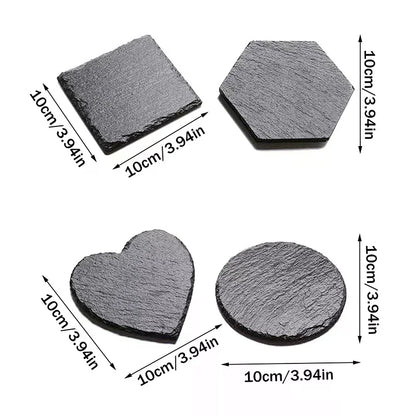 Table Slate Stone Coaster - Different styles available