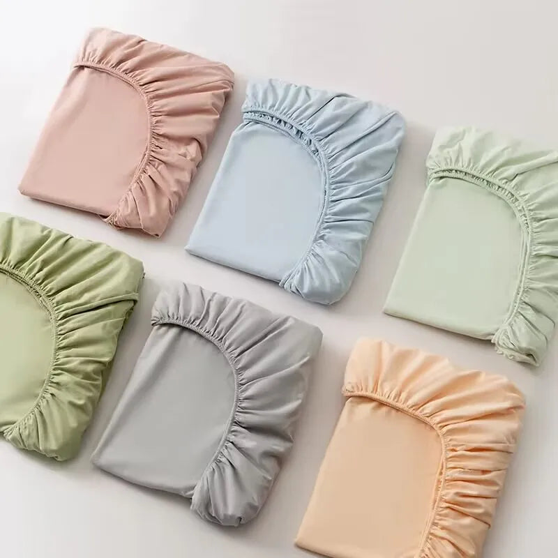Solid Color Mattress Cover