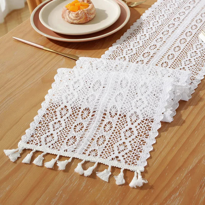 Table Runner Lace Style - Multiple sizes and styles available