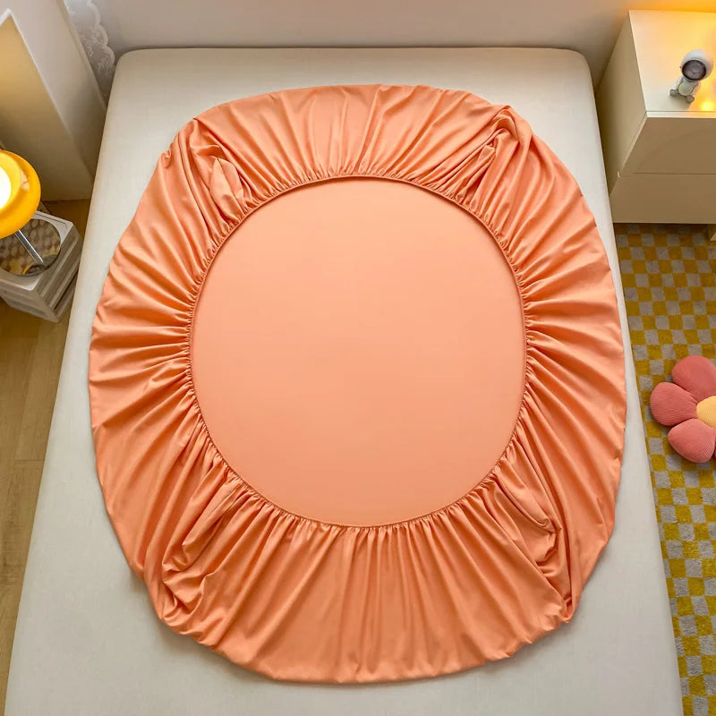 Solid Color Mattress Cover