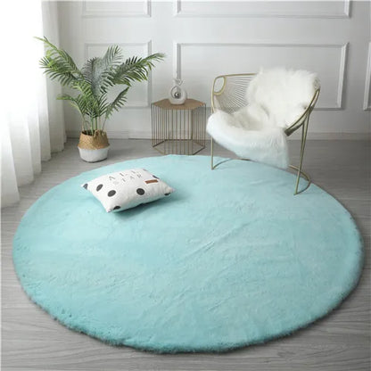 Faux Rabbit Fur Rug - Multiple colours and sizes available