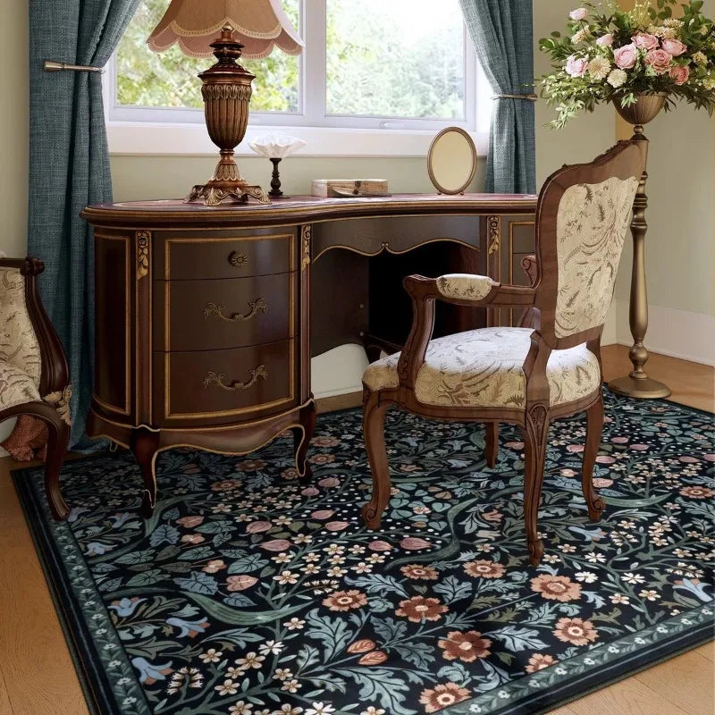 Bohemian Floral Rug - Multiple colours and sizes available