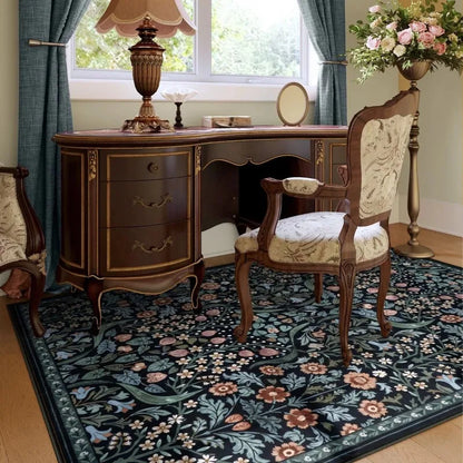 Bohemian Floral Rug - Multiple colours and sizes available