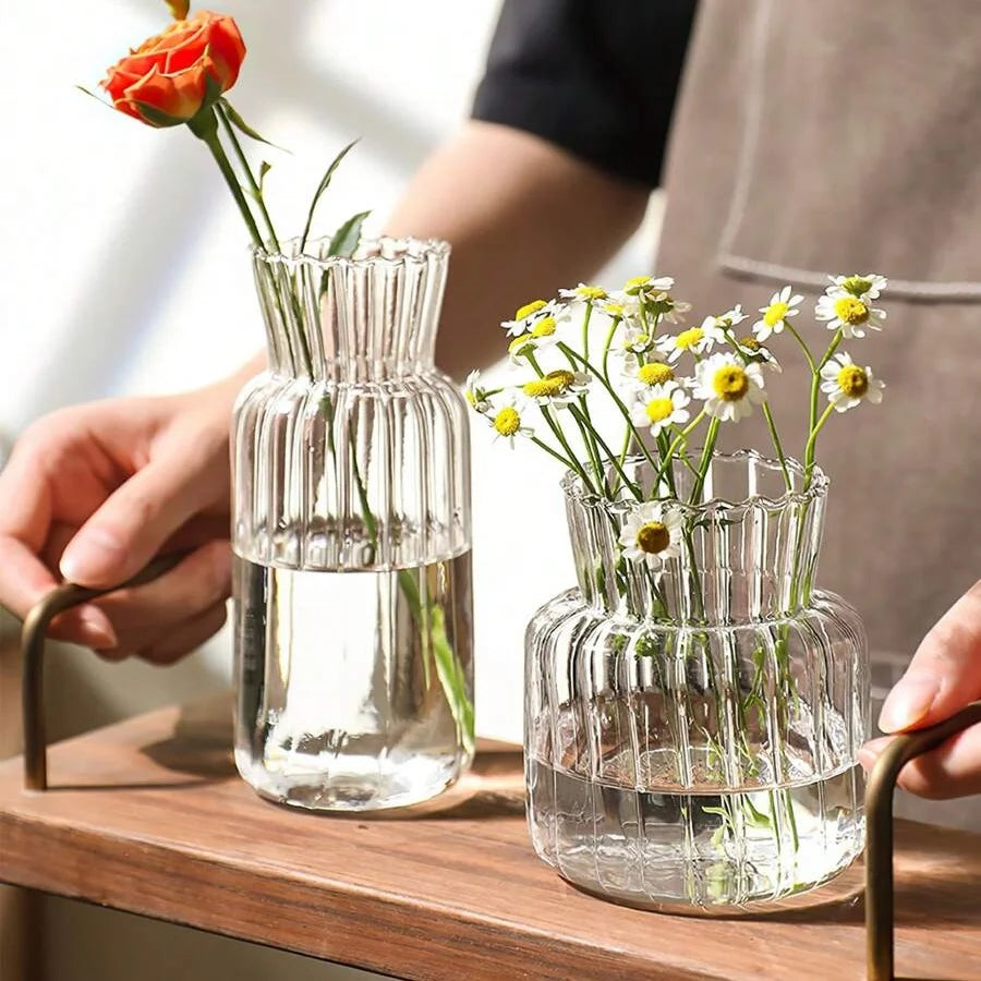 Transparent Glass Vases