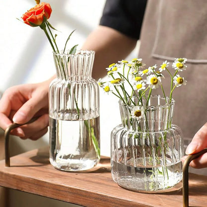 Transparent Glass Vases