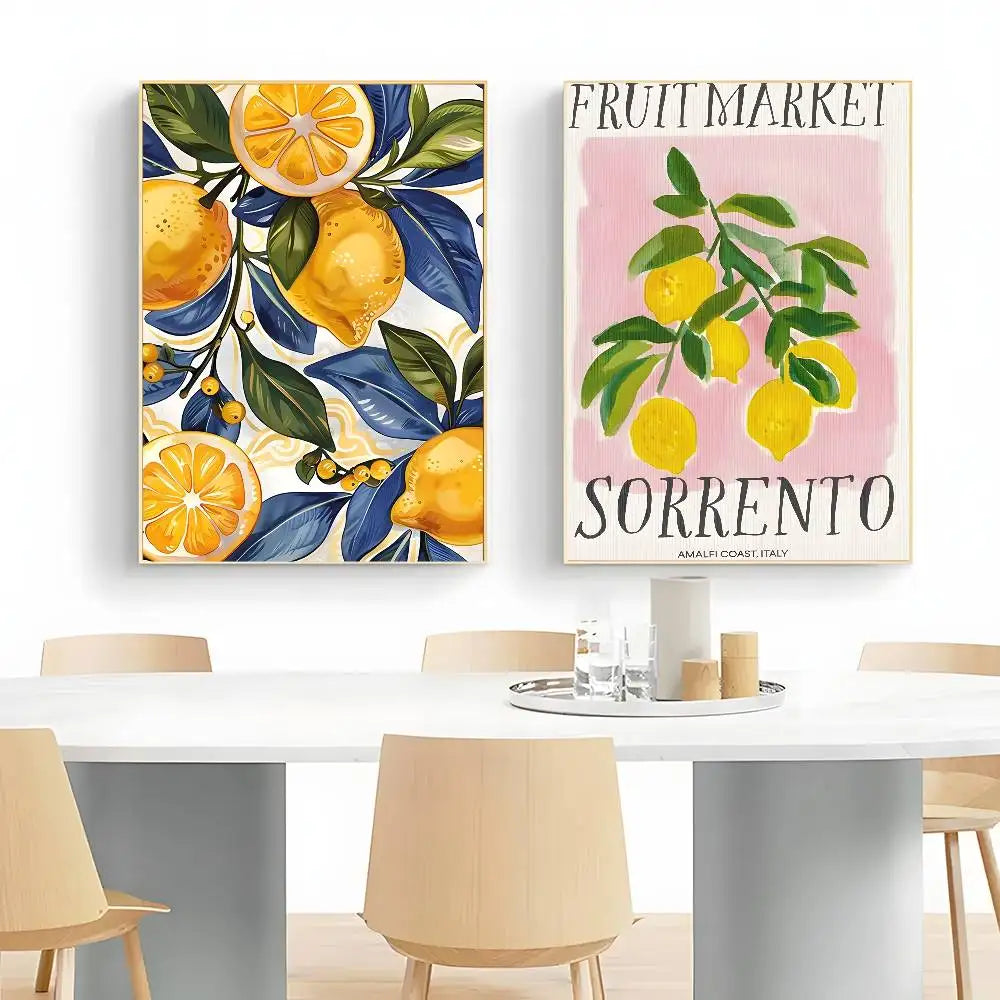 Kitchen Citrus Poster - Multiple sizes and designs
