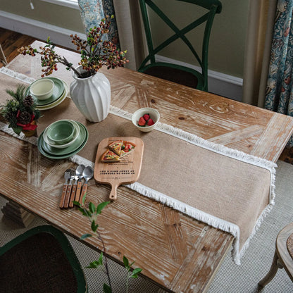 Table Runner Linen Style - Multiple sizes and styles available