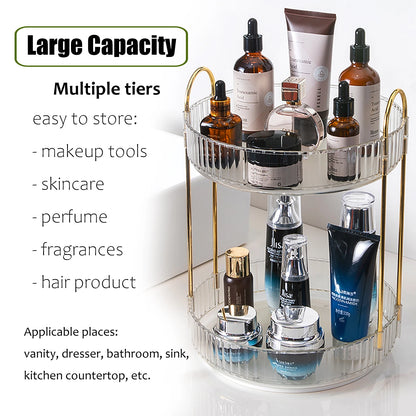 Two-Tier Rotating Organiser