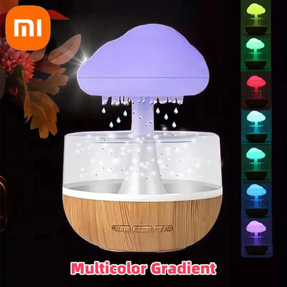 CloudMist: Rainbow Atmosphere Air Humidifier with Night Light and Essential Oil Diffuser