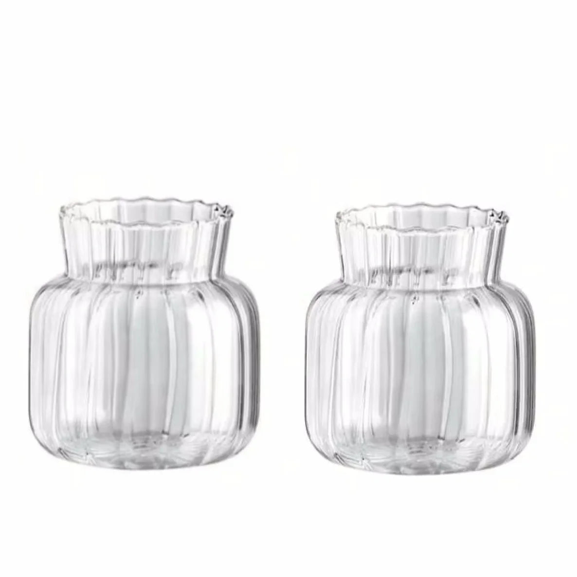 Transparent Glass Vases