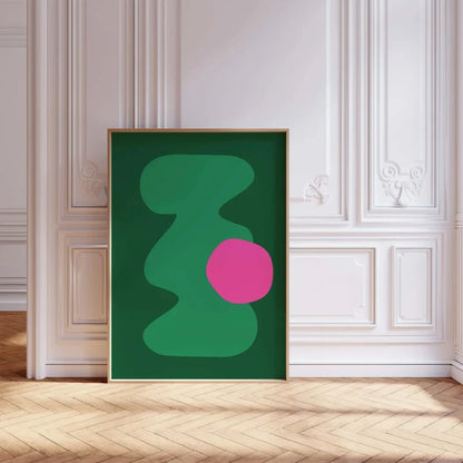 Colourful Minimalist Abstract Poster - Multiple sizes and designs