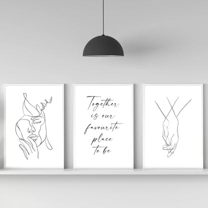 Bedroom Poster - Multiples sizes and designs