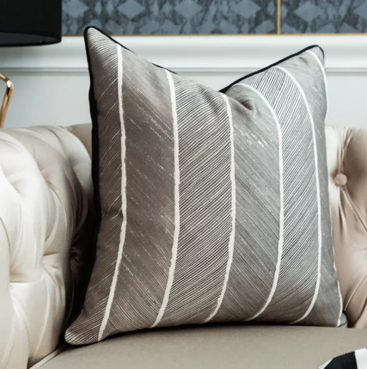 Light Luxury Feel Jacquard Cushion Covers