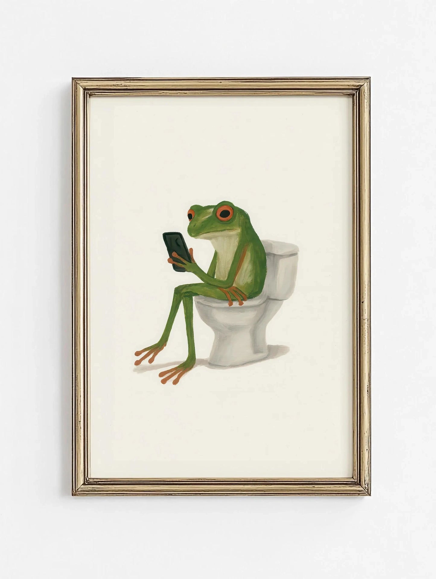 Cute Animal Bubble Bath Poster - Multiple sizes and designs