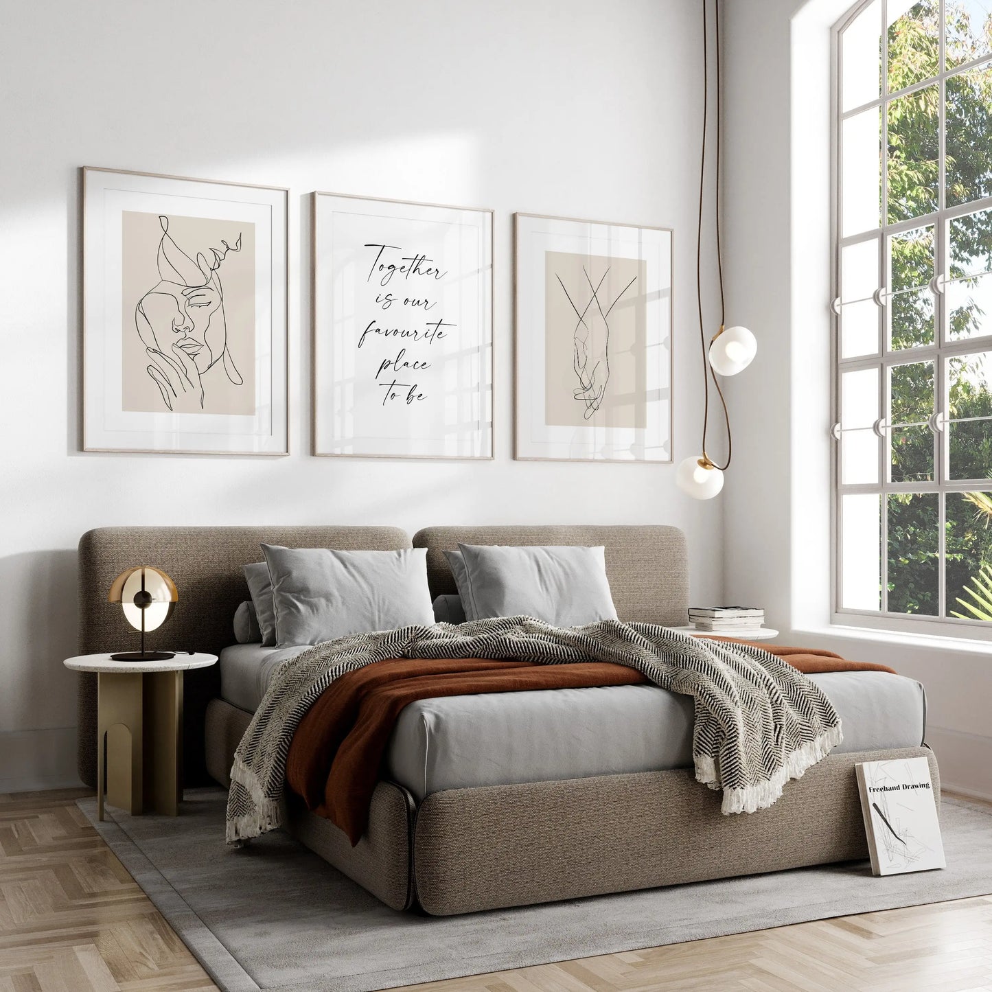 Bedroom Poster - Multiples sizes and designs