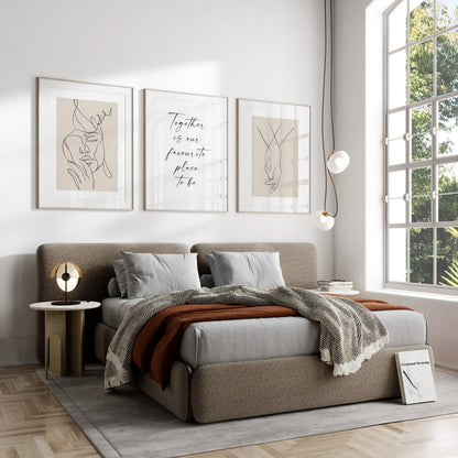 Bedroom Poster - Multiples sizes and designs