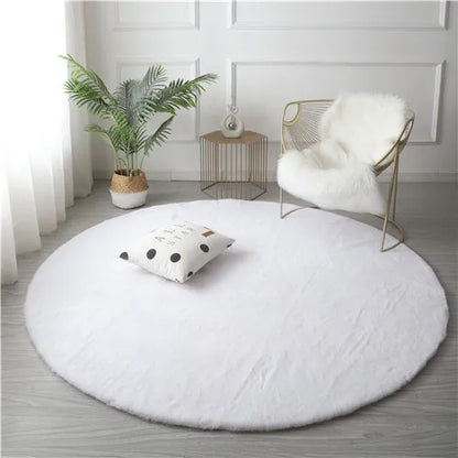 Faux Rabbit Fur Rug - Multiple colours and sizes available