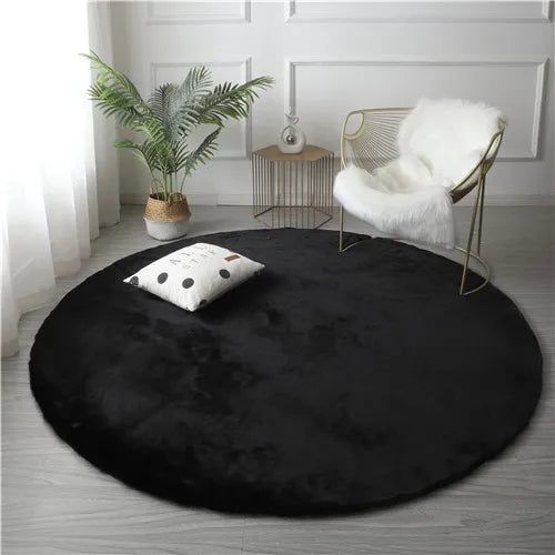 Faux Rabbit Fur Rug - Multiple colours and sizes available