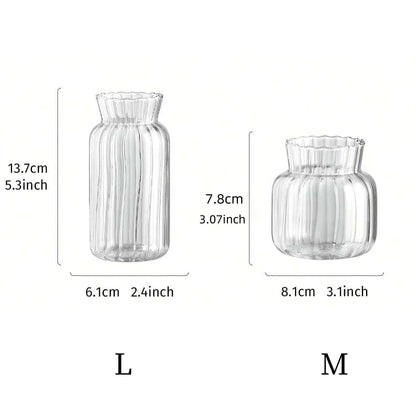 Transparent Glass Vases