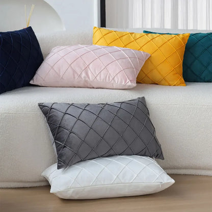 Velvet Textured Cushion Covers