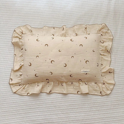 Ruffle Edge Gauze Pillow Cases