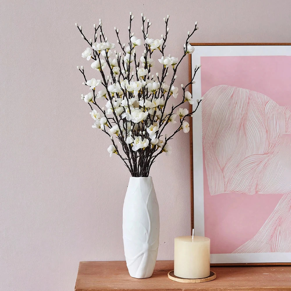 Artificial Plum Blossom Long Stem