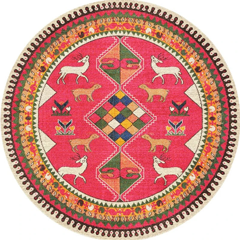 Round Short Pile Rug - Multiple colours and sizes available