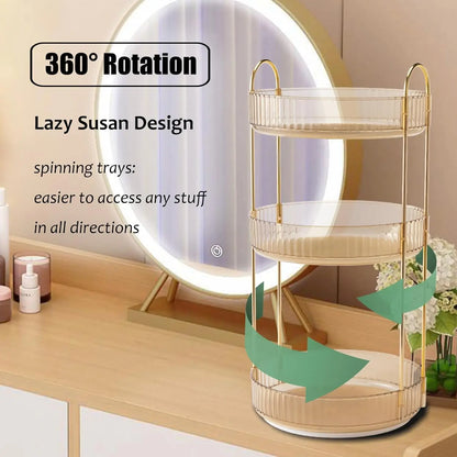 Three-Tier Rotating Organiser