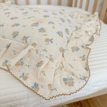 Ruffle Edge Gauze Pillow Cases