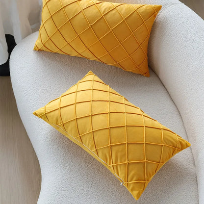 Velvet Textured Cushion Covers