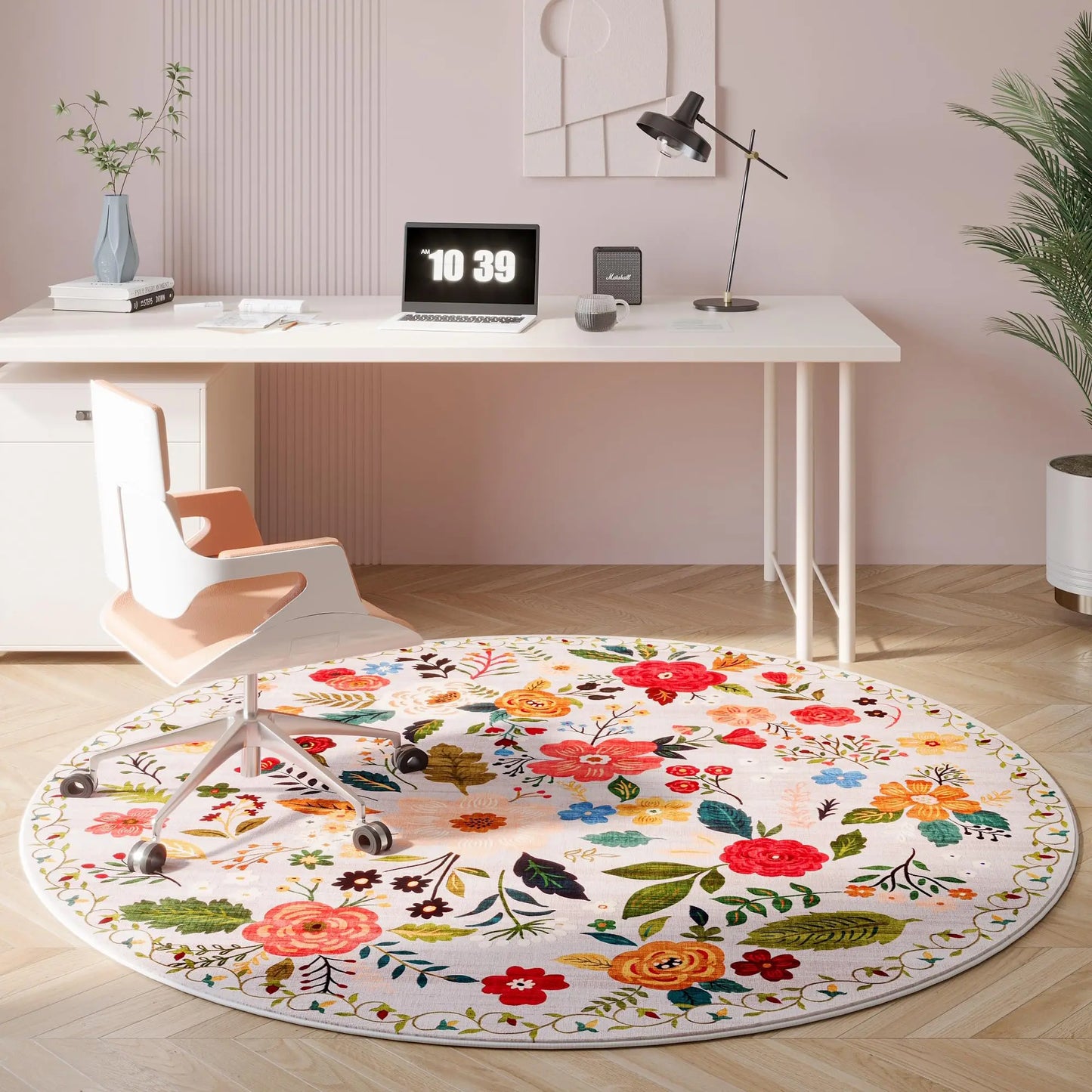 Decorative Round Rug - Multiple colours and sizes available