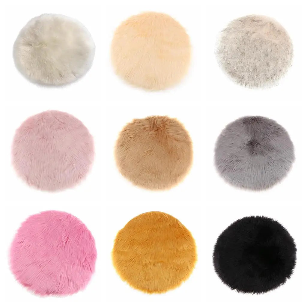 Faux Sheepskin Skin Fur Rug - Multiple colours available
