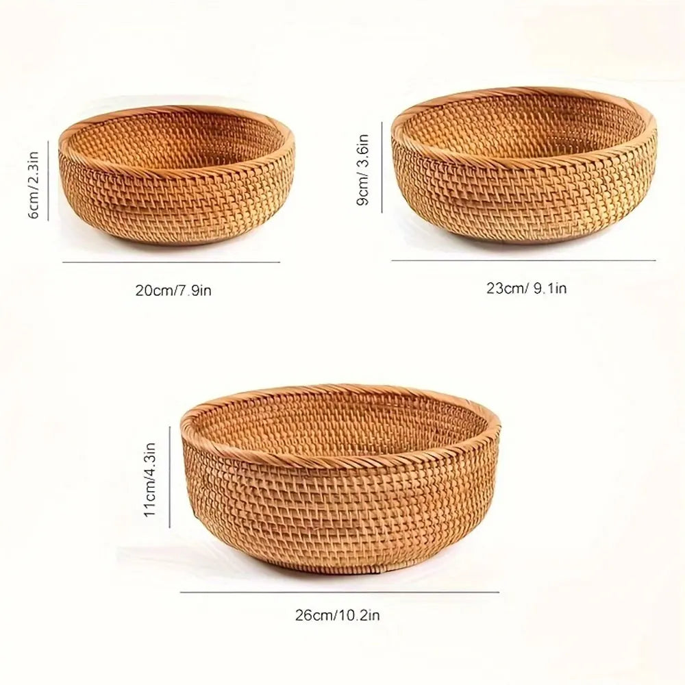 Handwoven Wicker Basket