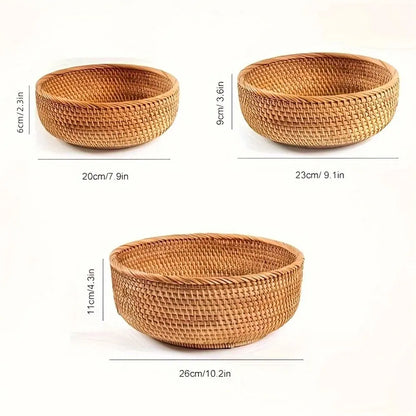 Handwoven Wicker Basket