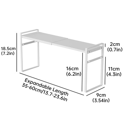 Mirror Cabinet Storage Organiser - Black or White